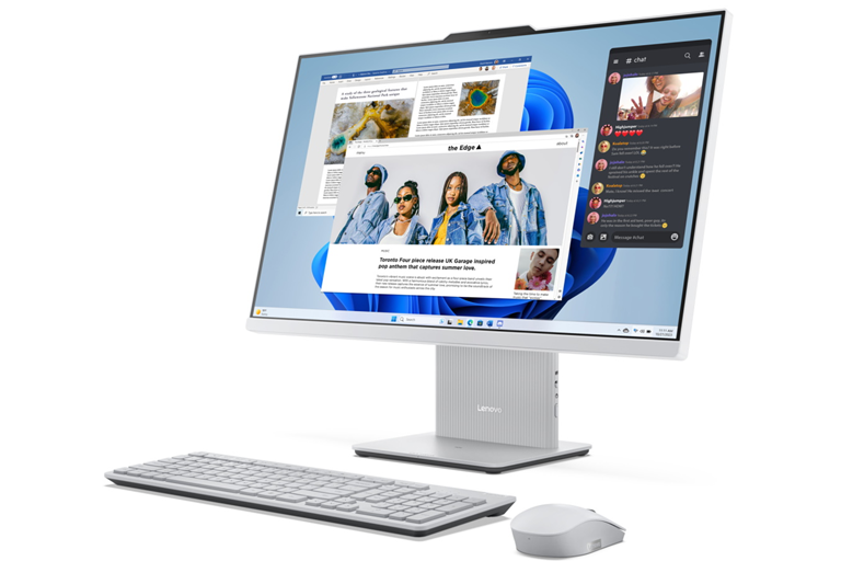 Lenovo IdeaCentre 27-inch Core 9-270H/16GB/512GB SSD All-in-One Desktop - Cloud Grey